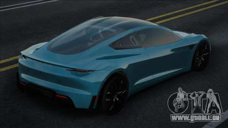 Tesla Roadster 2020 Blue pour GTA San Andreas