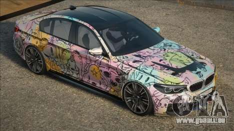 BMW M5 Vinyl pour GTA San Andreas