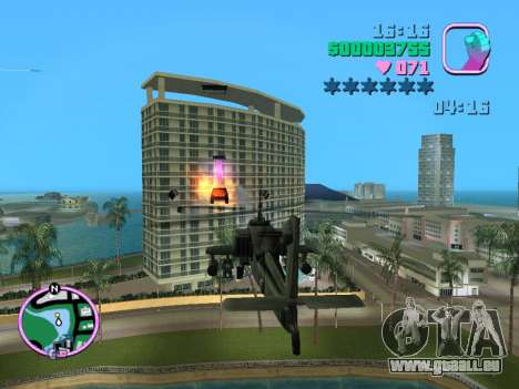 Mod de mission d’entraînement en hélicoptère Hun pour GTA Vice City