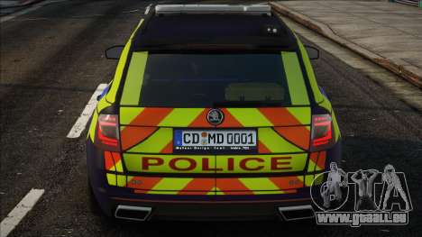 Skoda Octavia VRS Police pour GTA San Andreas