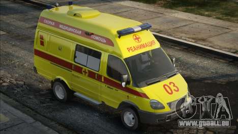 GAZelle 32214 Ambulance - Réanimation pour GTA San Andreas