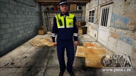 Inspecteur de la circulation avec un talkie-walk pour GTA San Andreas