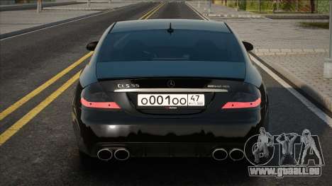 Mercedes-Benz CLS55 AMG Black pour GTA San Andreas