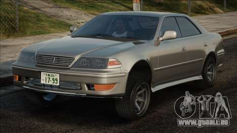 Toyota Mark II Tourer Silver pour GTA San Andreas