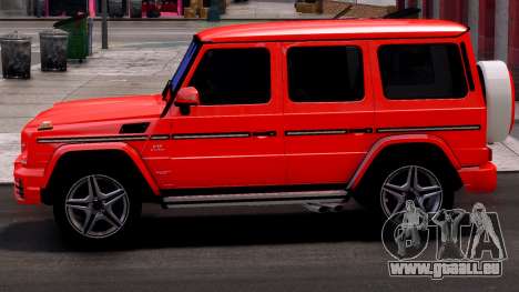 Mercedes-Benz G Class G65 AMG Red pour GTA 4