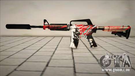 M4A1 Samurai Remake für GTA San Andreas