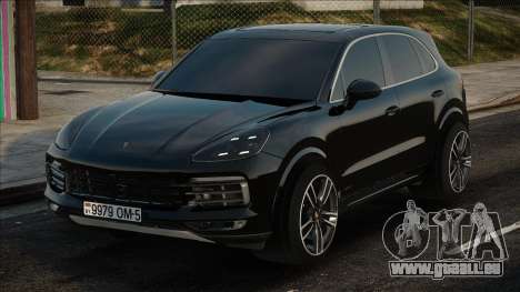 Porsche Cayenne Turbo Black für GTA San Andreas