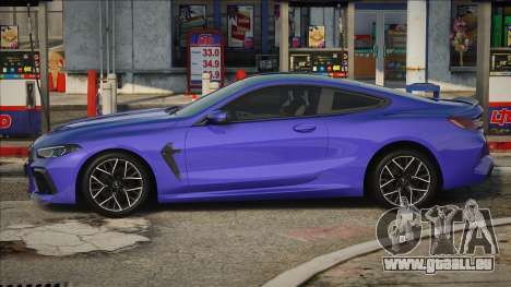 BMW M8 Competition Blue pour GTA San Andreas