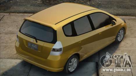 Honda Jazz Yellow für GTA San Andreas