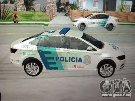 Volkswagen Virtus PBA Police pour GTA San Andreas