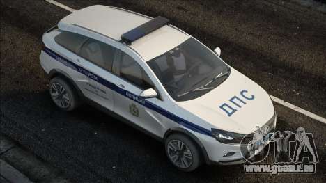 LADA Vesta SW Cross Police für GTA San Andreas