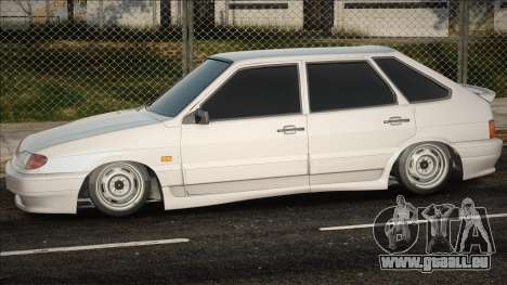 VAZ 2114 Blanc et en stock pour GTA San Andreas