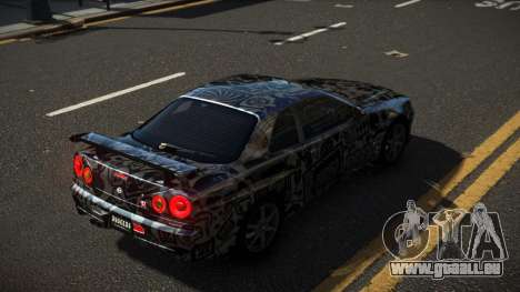 Nissan Skyline R34 Heroshi S14 für GTA 4