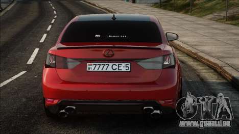 Lexus GS-f v2 pour GTA San Andreas