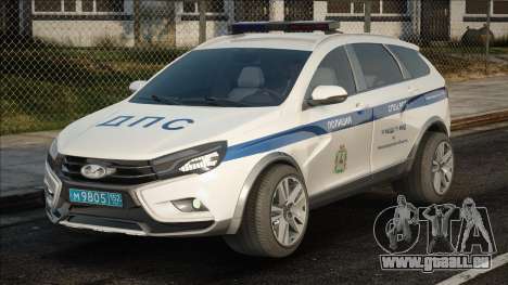 LADA Vesta SW Cross Police pour GTA San Andreas