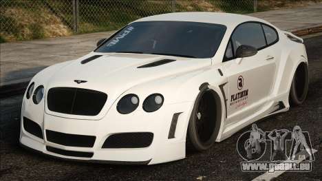 Bentley Continental GT Platinum Motorsport WY pour GTA San Andreas