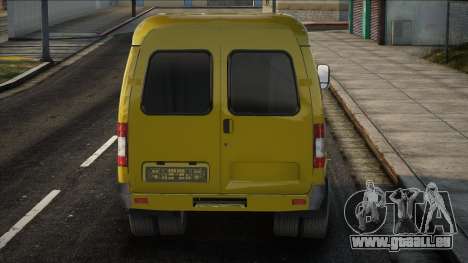 GAZelle 32217 Jaune pour GTA San Andreas