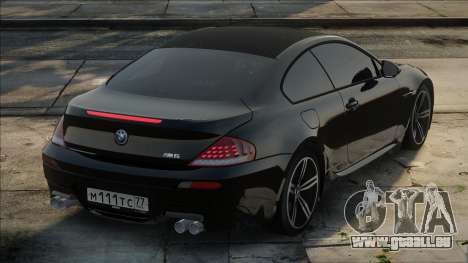 BMW M6 e63 Black pour GTA San Andreas