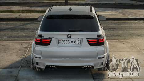 BMW X5m - White pour GTA San Andreas