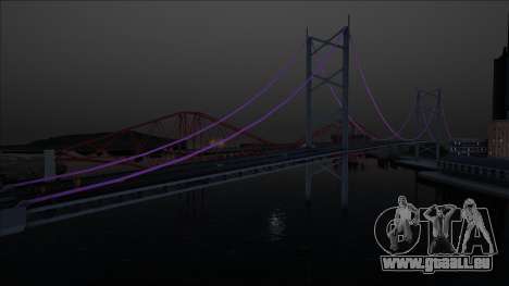 Pont au néon à San Fierro pour GTA San Andreas