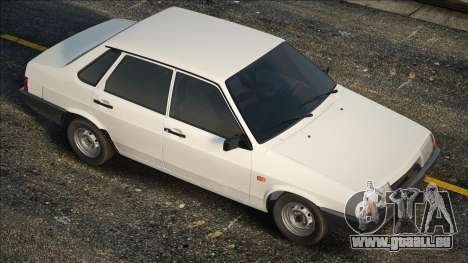 VAZ 21099 Blanc (Stock) pour GTA San Andreas