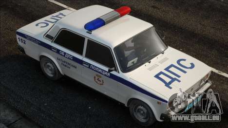 VAZ 2107 Belaya DPS pour GTA San Andreas