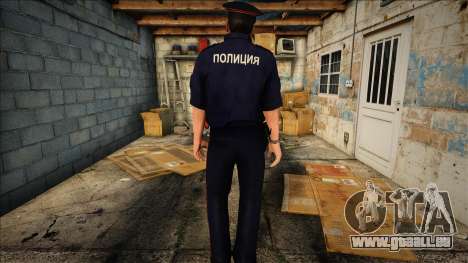 Policier en uniforme pour GTA San Andreas