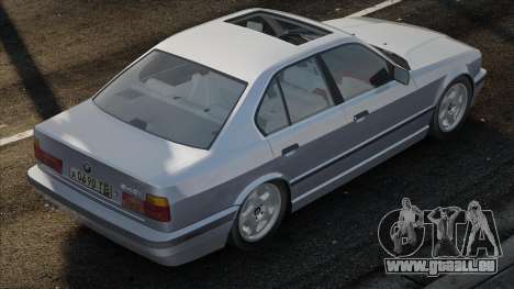 BMW 540I E34 Black pour GTA San Andreas