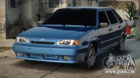 VAZ 2114 Blau für GTA San Andreas