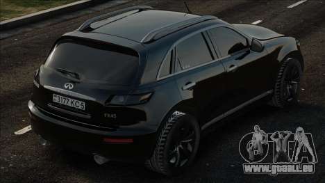 Infiniti FX45 Blek pour GTA San Andreas