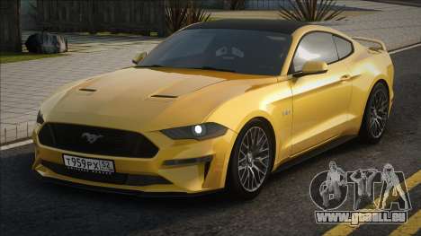 2018 Ford Mustang GT [Yellow] für GTA San Andreas