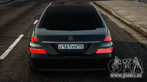 Mercedes-Benz S420 W221 Black pour GTA San Andreas