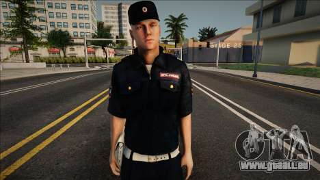 Un sergent de la circulation en uniforme d’été pour GTA San Andreas