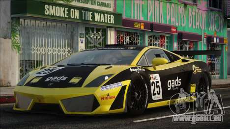 2010 Lamborghini Gallardo LP560-4 GT3 Reiter pour GTA San Andreas