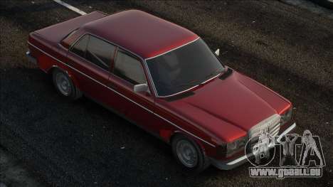 Mercedes-Benz W123 300D Red für GTA San Andreas