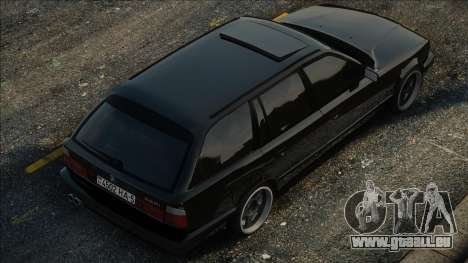 BMW e34 525i Touring 1996 Black für GTA San Andreas