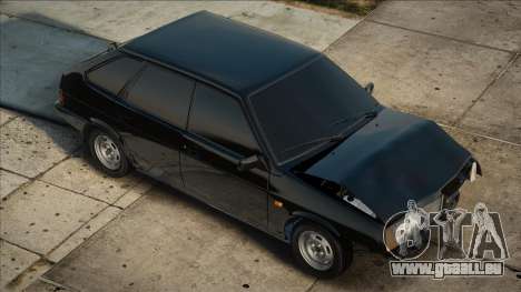 VAZ 2109 Black and Stock (Nach dem Unfall) für GTA San Andreas