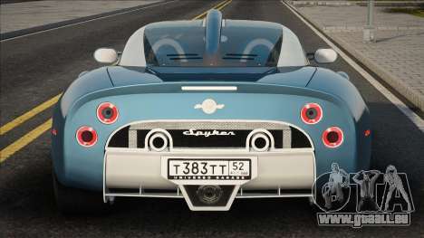 2009 Spyker C8 Aileron für GTA San Andreas