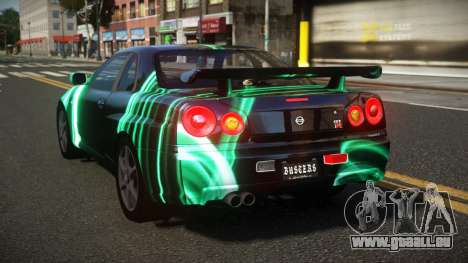 Nissan Skyline R34 Heroshi S3 für GTA 4