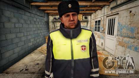 Employé en uniforme de la police de la circulati pour GTA San Andreas