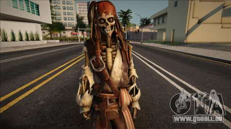 Jack Sparrow Cursed [Fortnite] pour GTA San Andreas