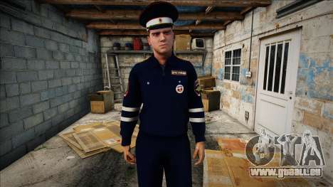 Inspektor der Verkehrspolizei Police Sergeant Ma für GTA San Andreas