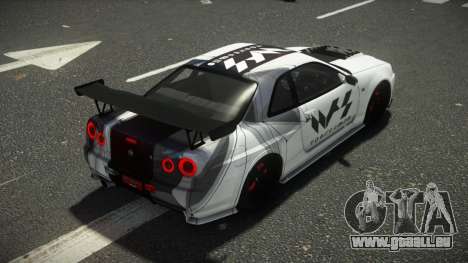 Nissan Skyline R34 Fizoxy pour GTA 4