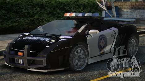 Lamborghini Galardo Turkish Cop für GTA San Andreas