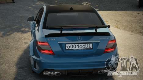 Mercedes-Benz C63 AMG Riot für GTA San Andreas