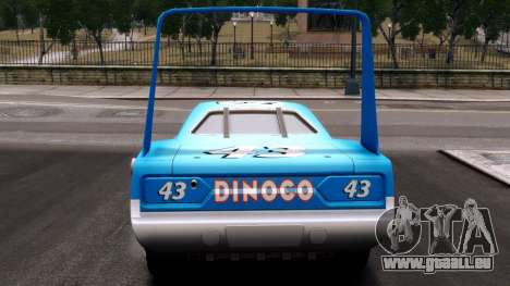 The King Disney Cars pour GTA 4