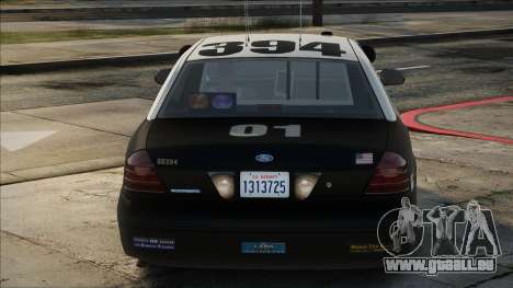 LAPD 2011 Ford Crown Victoria Slicktop pour GTA San Andreas