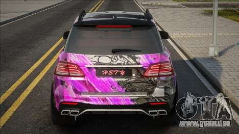 Mercedes-Benz GLE63 AMG Paint pour GTA San Andreas