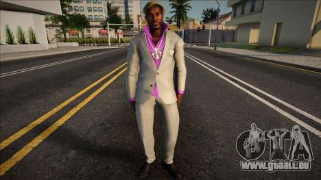 Pierce Washington from Saints Row 3 Remastered für GTA San Andreas