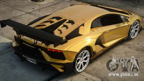 Lamborghini Aventador LP700-4 Yellow Stock für GTA San Andreas